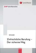 Zivilrechtliche Berufung  Der sicherste Weg