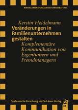 Veränderungen in Familienunternehmen gestalten