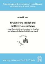 Finanzierung kleiner und mittlerer Unternehmen