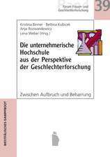 Die unternehmerische Hochschule aus der Perspektive der Geschlechterforschung