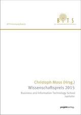 Wissenschaftspreis 2015 - Business and Information Technology School Iserlohn