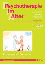 Psychotherapie im Alter Nr. 12: Paardynamik und Paartherapie, herausgegeben von Astrid Riehl-Emde