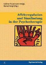 Affektregulation und Sinnfindung in der Psychotherapie