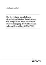 Müller, A: Seerüstung innerhalb der sicherheitspolitischen E