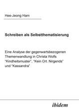 Ham, H: Schreiben als Selbstthematisierung. Eine Analyse de