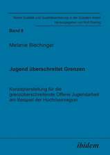 Blechinger, M: Jugend überschreitet Grenzen. Konzepterstellu