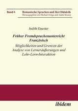 Dauster, J: Früher Fremdsprachenunterricht Französisch. Mögl