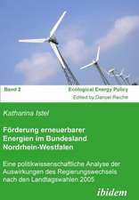 Istel, K: Förderung erneuerbarer Energien im Bundesland Nord