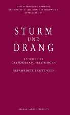 Sturm und Drang - Epoche der Grenzüberschreitungen