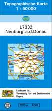 Neuburg an der Donau 1 : 50 000