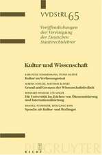 Kultur und Wissenschaft: Berichte und Diskussionen auf der Tagung der Vereinigung der Deutschen Staatsrechtslehrer in Frankfurt am Main vom 5. bis 8. Oktober 2005