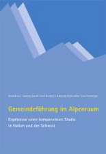 Gemeindeführung im Alpenraum