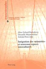 Integration Des Minorites Et Nouveaux Espaces Interculturelsÿ