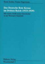 Das Deutsche Rote Kreuz im Dritten Reich (1933 - 1939)