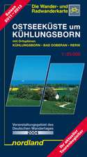 Ostseeküste um Kühlungsborn 1 : 35 000