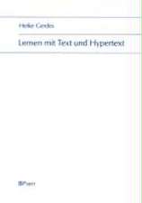 Lernen mit Text und Hypertext