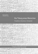 Die Tötung eines Menschen