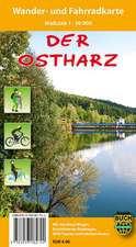 Ostharz 1 : 30 000 Wander- und Fahrradkarte