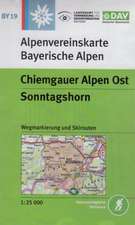 DAV Alpenvereinskarte Bayerische Alpen 19 Chiemgauer Alpen Ost - Sonntagshorn