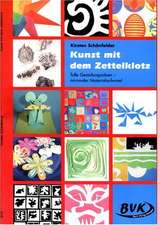 Kunst mit dem Zettelklotz