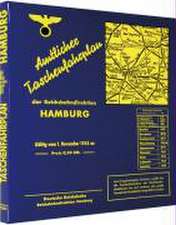 Amtlicher Taschenfahrplan der Reichsbahndirektion Hamburg