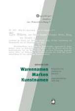 Warennamen - Marken - Kunstnamen