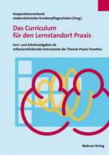 Das Curriculum für den Lernstandort Praxis