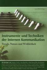 Instrumente und Techniken der internen Kommunikation