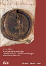 Marken der Gewissheit