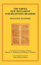 The Greek New Testament for Beginning Readers