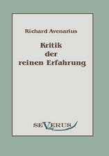 Kritik Der Reinen Erfahrung: An Evolutionary Journey