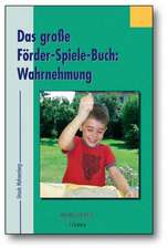 Das große Förder-Spiele-Buch: Wahrnehmung