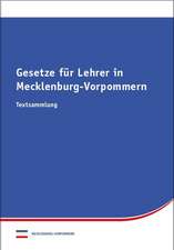 Gesetze für Lehrer in Mecklenburg-Vorpommern