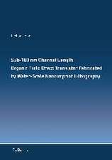 Sub-100 nm Channel Length Organic Field Effect Transistor Fabricated by Wafer-Scale Nanoimprint Lithography