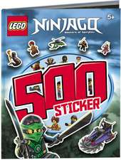 LEGO® NINJAGO(TM) Das Riesen Rätsel-Stickerbuch mit 500 Stickern