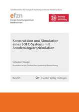 Konstruktion und Simulation eines SOFC-Systems mit Anodenabgasrezirkulation