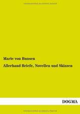 Allerhand Briefe, Novellen und Skizzen