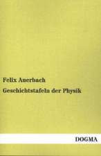 Geschichtstafeln der Physik