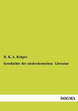 Geschichte der niederdeutschen Literatur