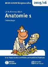 MEDI-LEARN Skriptenreihe 2015/16: Anatomie 1