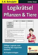 Logikrätsel Pflanzen & Tiere