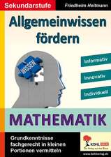 Allgemeinwissen fördern MATHEMATIK