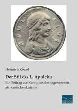 Der Stil des L. Apuleius