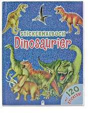 Stickermalbuch Dinosaurier