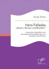 Hans Falladas Bauern, Bonzen Und Bomben