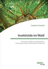 Insektizide Im Wald. Anwendung Im Rahmen Des Waldschutzes, Ausbringungsmengen Und Meinung Der Bevolkerung