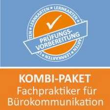 AzubiShop24.de Kombi-Paket Fachpraktiker für Bürokommunikation Lernkarten