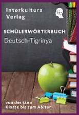 Schülerwörterbuch Deutsch-Tigrinya