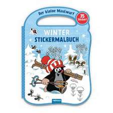 Trötsch Der kleine Maulwurf Winter-Stickermalbuch