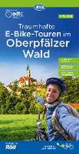 ADFC-Regionalkarte Traumhafte E-Bike-Touren im Oberpfälzer Wald, 1:75.000, mit Tagestourenvorschlägen, reiß- und wetterfest, GPS-Tracks-Download